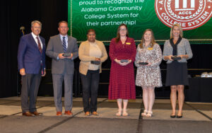 Presentation to state partners at an Alabama Community College System event.